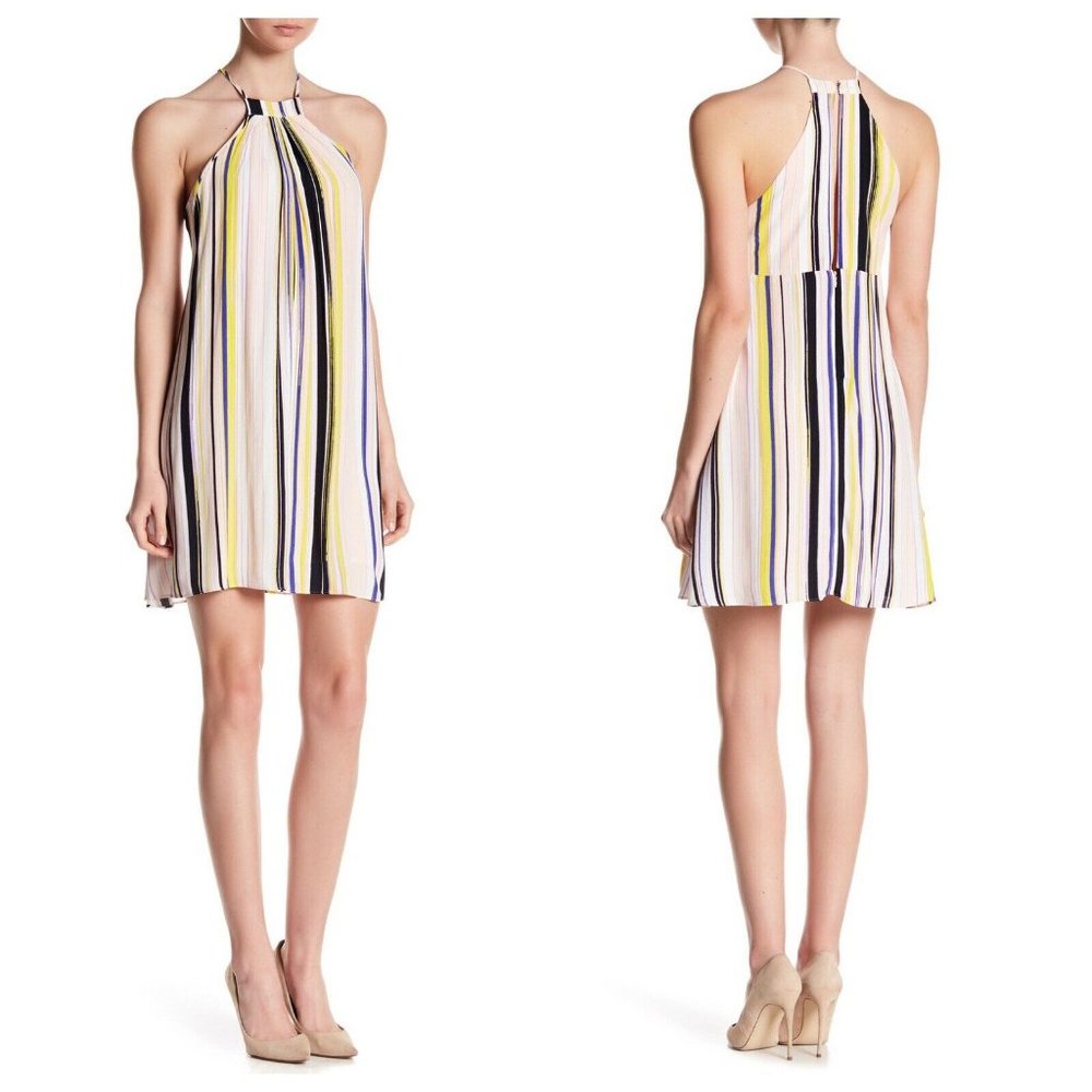 1. State Mini Dress Size XXS NWT Retro Mod Sleeveless Vacation Beach Party Event